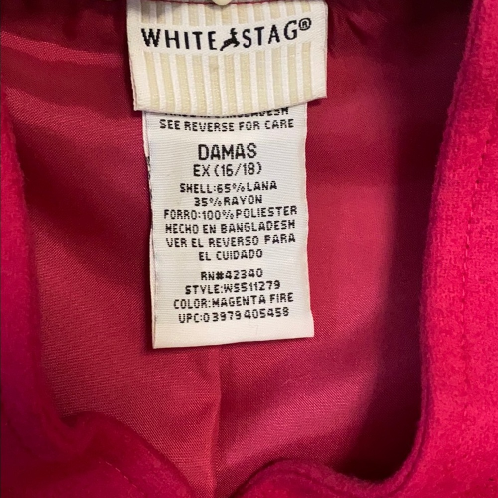 Fuchsia Jacket - Picture 2 of 2